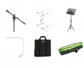 Stands, music stands and accessories