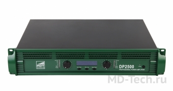 MDT Audio DP2500 Профессиональный 2-канальный усилитель с DSP процессором и ЖК-дисплеем