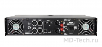 MDT Audio AI2250D Профессиональный 2-канальный усилитель с ЖК-дисплеем