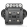 CAMEO AURO MATRIX 500 светодиодный прибор "вращающаяся панель" типа BEAM 25x15Вт RGBW