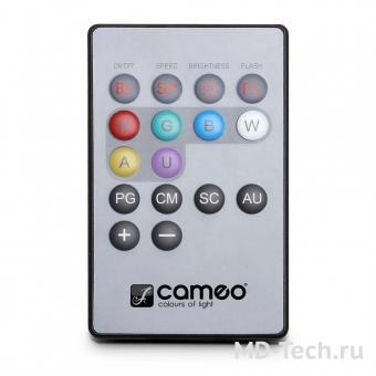 CAMEO TRIBAR 200 IR WH Светодиодная панель с 12 x 3 Вт (3-1) светодиодами в белом корпусе с ИК ДУ-пультом.