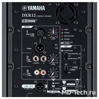 Yamaha DXR12 - 12-дюймовая двухполосная активная акустическая система