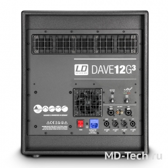 LD Systems DAVE 12 G3 Компактная активная РА система состоящая из сабвуфера и двух сателлитов.