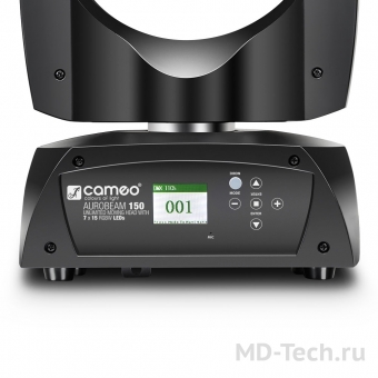 CAMEO AURO BEAM 150 светодиодный прибор "вращающаяся голова" типа BEAM 7х15Вт RGBW 